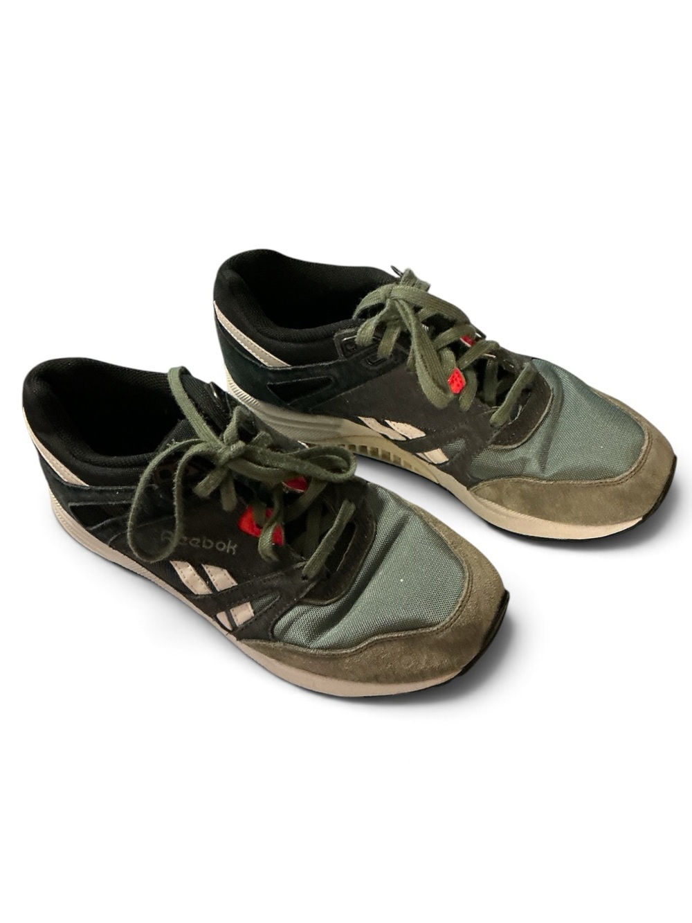 Reebok Women's Olive Green Athletic Sneakers Size 9